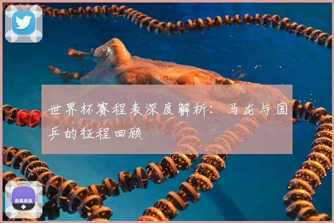 世界杯赛程表深度解析:马龙与国乒的征程回顾
