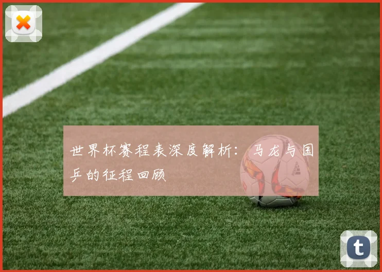 世界杯赛程表深度解析:马龙与国乒的征程回顾